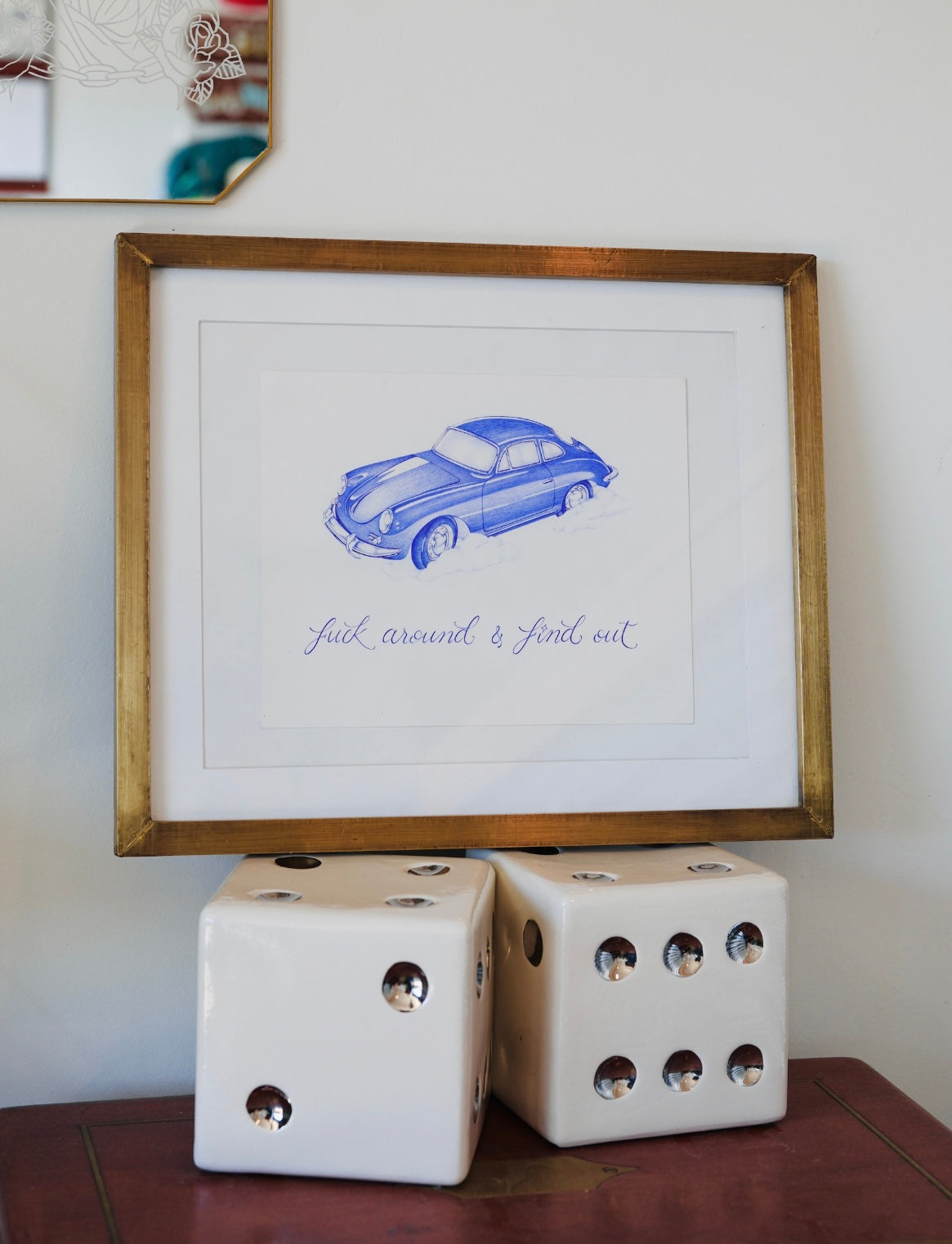 F*ck Around and Find Out Porsche Print (Limited Run of 30 Prints)